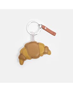 Caroline Gardner Brown Croissant Keyring